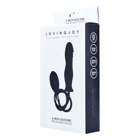 Loving Joy 6 Inch Silicone Inflatable Dildo – Silicone Inflatable Dildo > Anal Range > Tunnel and Stretchers