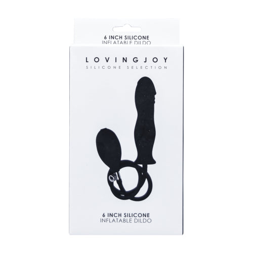 Loving Joy 6 Inch Silicone Inflatable Dildo – Silicone Inflatable Dildo > Anal Range > Tunnel and Stretchers