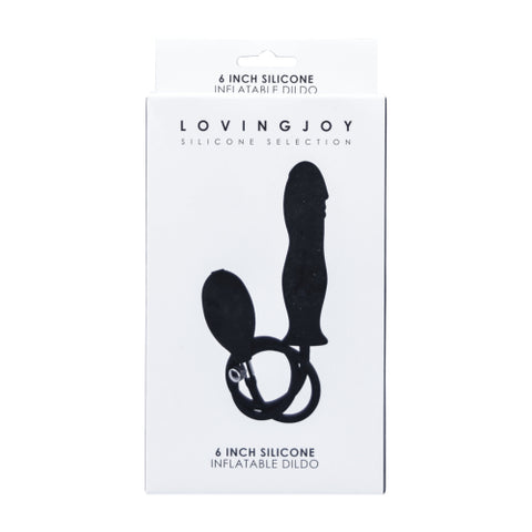 Loving Joy 6 Inch Silicone Inflatable Dildo – Silicone Inflatable Dildo > Anal Range > Tunnel and Stretchers