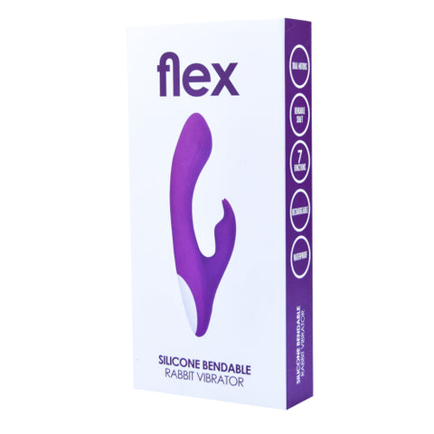 Loving Joy Flex Silicone Bendable Rabbit Vibrator – Powerful Dual Motor Rabbit Vibrator VIBRATORS-RABBIT