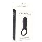 Loving Joy Rechargeable Silicone Vibrating Cock Ring – USB Rechargeable Silicone Cock Ring > Cock Ring > Vibrating