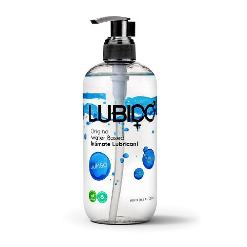 Lubido 500ml Paraben Free Water Based Lubricant With Pump Dispenser Default Title Water Based Lube
