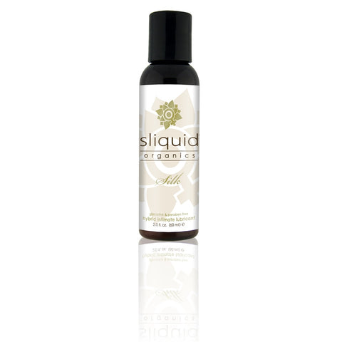 Organics Silk Natural Aloe Silicone Lubricant Smooth Glide Silicone Lubricant