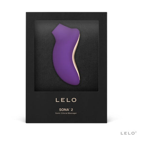 Lelo Sona 2 Purple Clitoral Vibrator Air Pulsation