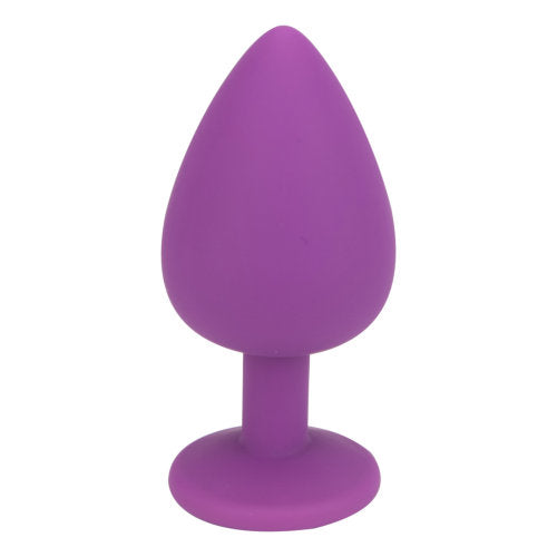 Loving Joy Jewelled Silicone Butt Plug – Large > Anal Range > Jewel Butt Plugs