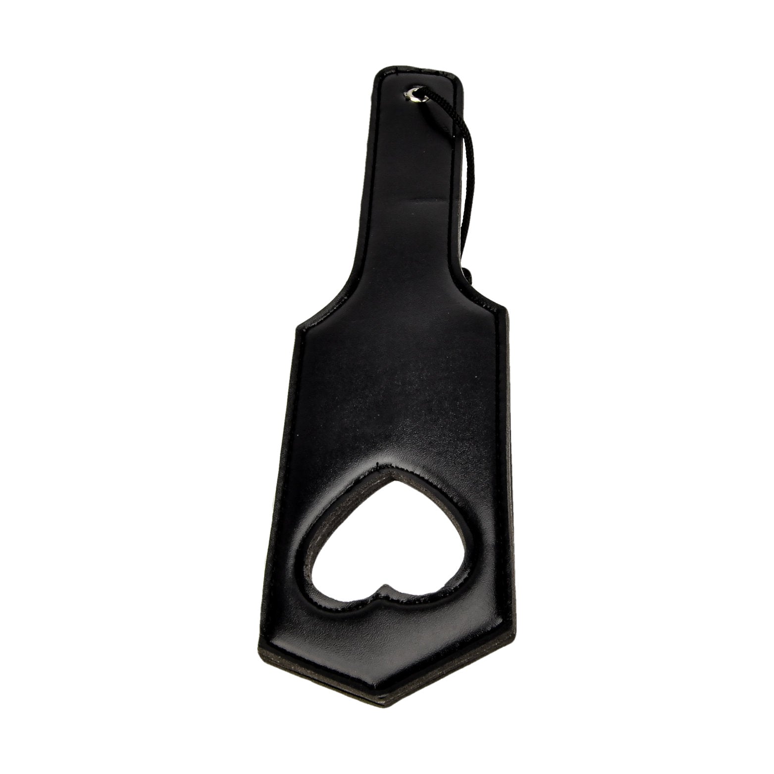 Bound to Please Love Slapper Paddle – Padded Vegan Leather Paddle with Heart Cutout > Bondage Gear > Paddles
