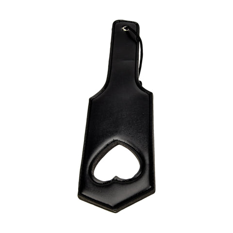 Bound to Please Love Slapper Paddle – Padded Vegan Leather Paddle with Heart Cutout > Bondage Gear > Paddles