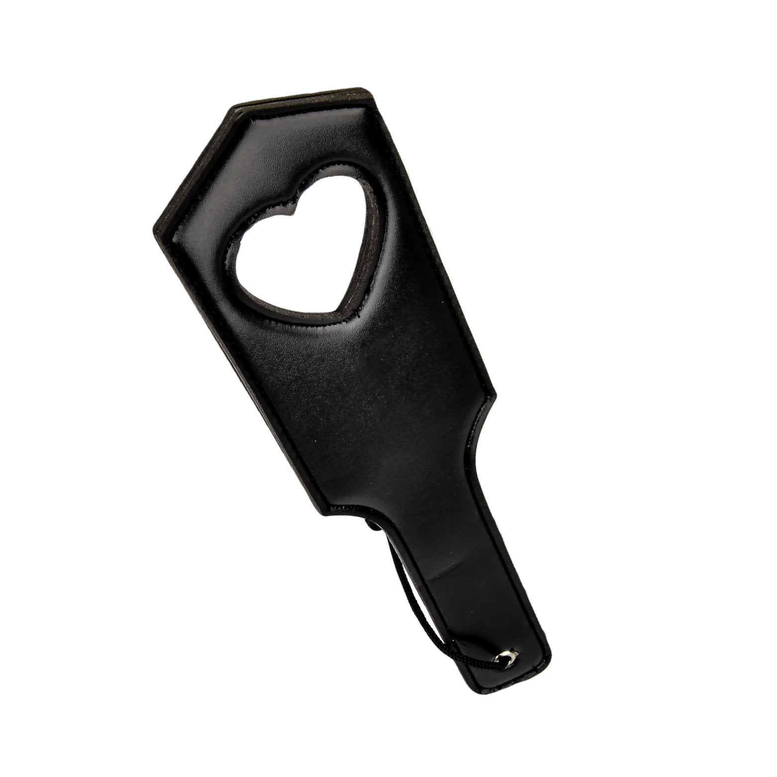 Bound to Please Love Slapper Paddle – Padded Vegan Leather Paddle with Heart Cutout > Bondage Gear > Paddles