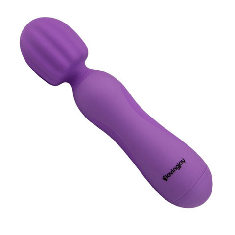 Loving Joy 10 Function Magic Wand Vibrator Purple Playtime