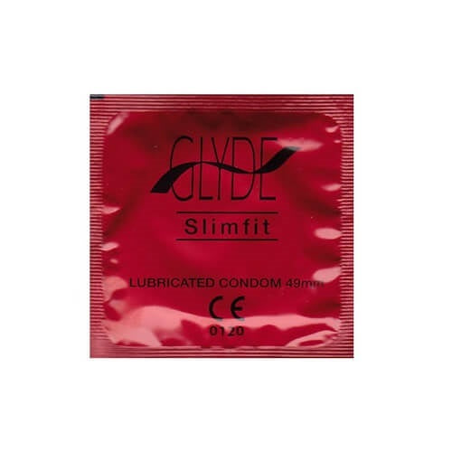 Glyde Ultra Slimfit Vegan Condoms Natural Transparent (100 Bulk Pack) – Premium Standard Size Condoms Default Title Condoms
