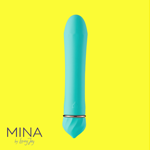 Mina Silicone Mini Vibrator – Discreet Mini Vibrator with 11 Vibration Settings BULLETS