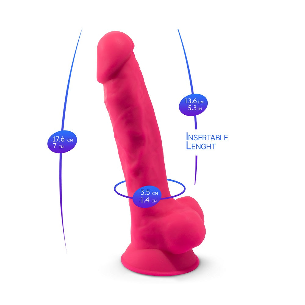 Silexd Model 1 Realistic Dual Density Silicone Dildo with Suction Cup (7 to 10 Inch) > Dildos > Realistic Dildos