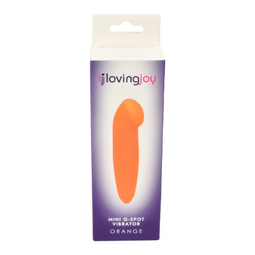 Loving Joy Mini G-Spot Vibrator (Orange) – Waterproof Small Vibrator STIMULATORS