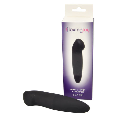 Loving Joy Mini G-Spot Vibrator (Black) – Waterproof Small Vibrator STIMULATORS