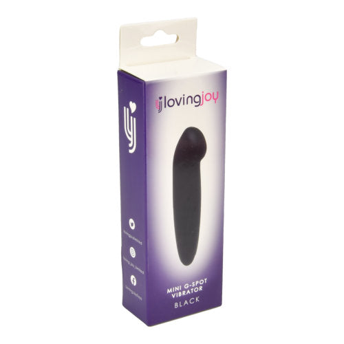 Loving Joy Mini G-Spot Vibrator (Black) – Waterproof Small Vibrator STIMULATORS