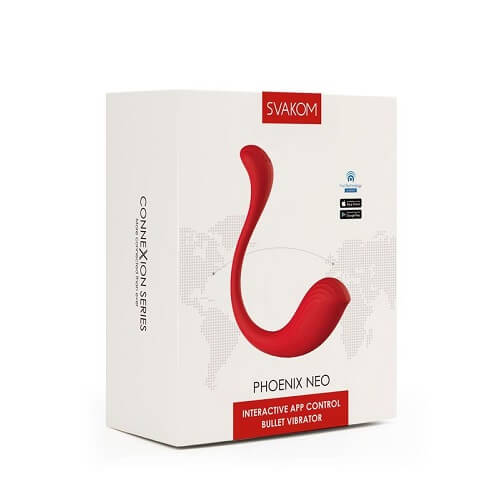 Svakom Phoenix Neo – Interactive App Controlled Silicone Vibrator > Sex Toys > Remote Control Toys