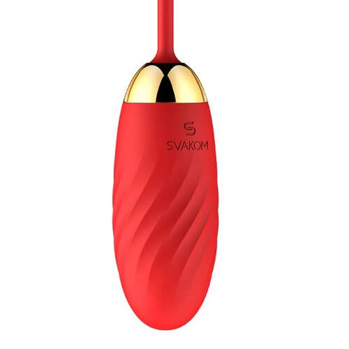 Svakom Ella Neo Red Interactive Vibrating Bullet EGGS