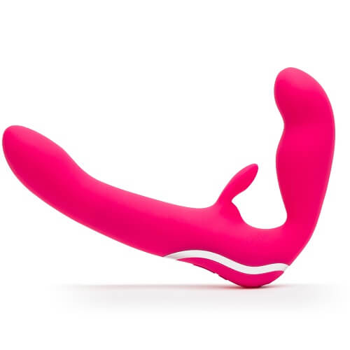 Happy Rabbit Strapless Strap-On Rabbit Vibrator – USB Rechargeable Waterproof Dual Vibrations (8) > Dildos > Strapless Strap Ons