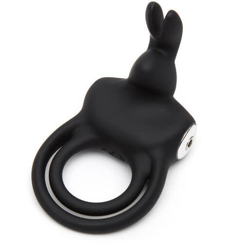 Happy Rabbit Couples Stimulating Rechargeable Silicone USB Vibrating Rabbit Love Ring Default Title > Cock Ring > Vibrating