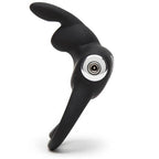 Happy Rabbit Couples Stimulating Rechargeable Silicone USB Vibrating Rabbit Love Ring > Cock Ring > Vibrating