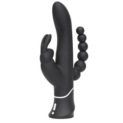 Happy Rabbit Triple Curve Rechargeable Vibrator with Travel Lock and Dual Motors Default Title > Vibrators > Ladies > Rabbit