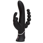 Happy Rabbit Triple Curve Rechargeable Vibrator with Travel Lock and Dual Motors > Vibrators > Ladies > Rabbit