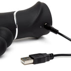 Happy Rabbit Triple Curve Rechargeable Vibrator with Travel Lock and Dual Motors > Vibrators > Ladies > Rabbit