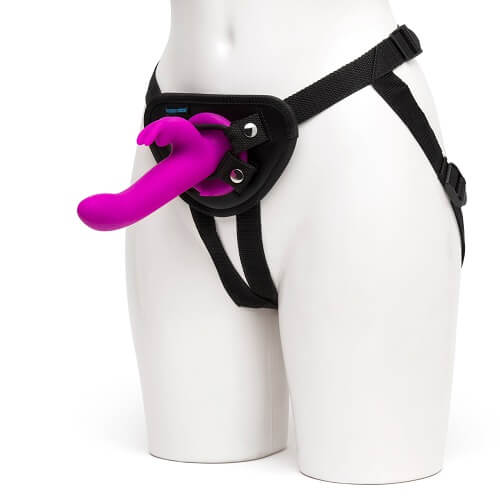 Happy Rabbit Vibrating Strap-On Harness Set – 15 Vibration Functions 5 Inch Shaft Strap-On Harness Default Title > Dildos > Strap On Harnesses