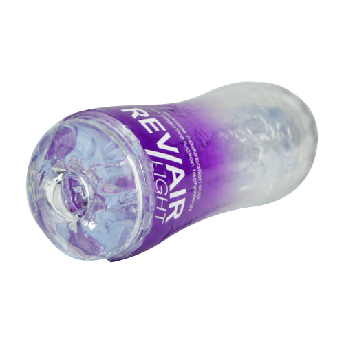 Rev-Air Light Reusable (See-Through) Masturbation Cup Strokers - Cup|Egg