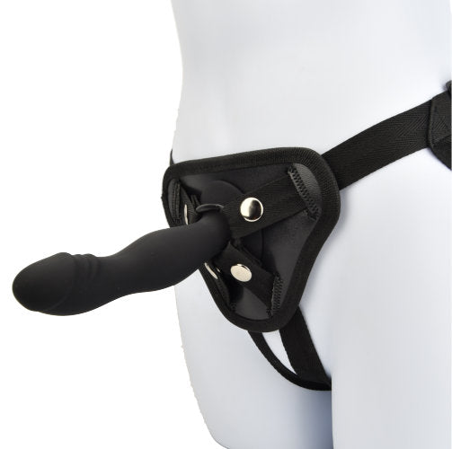 Loving Joy 6 Inch Silicone Dildo Kit – Adjustable Harness Strap-On Set Default Title > Dildos > Strap On Harnesses Main image