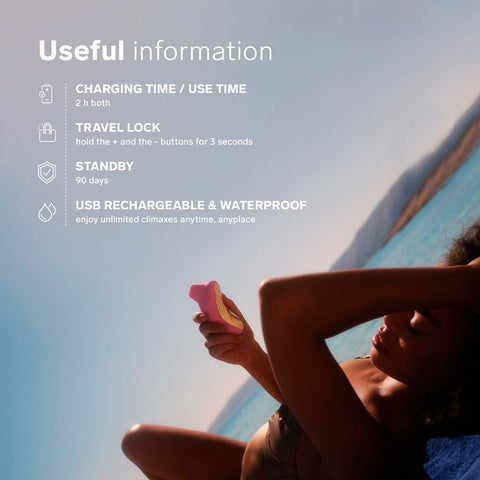 Lelo Sona Clitoral Stimulator Black Air Pulsation