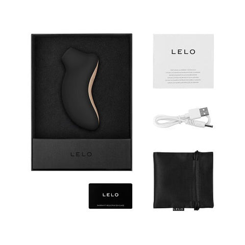 Lelo Sona Clitoral Stimulator Black Air Pulsation