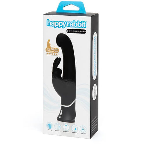 Happy Rabbit G-Spot Stroker – Rechargeable Waterproof Silicone 9.5 Inch Rabbit Vibrator > Vibrators > Ladies > Rabbit