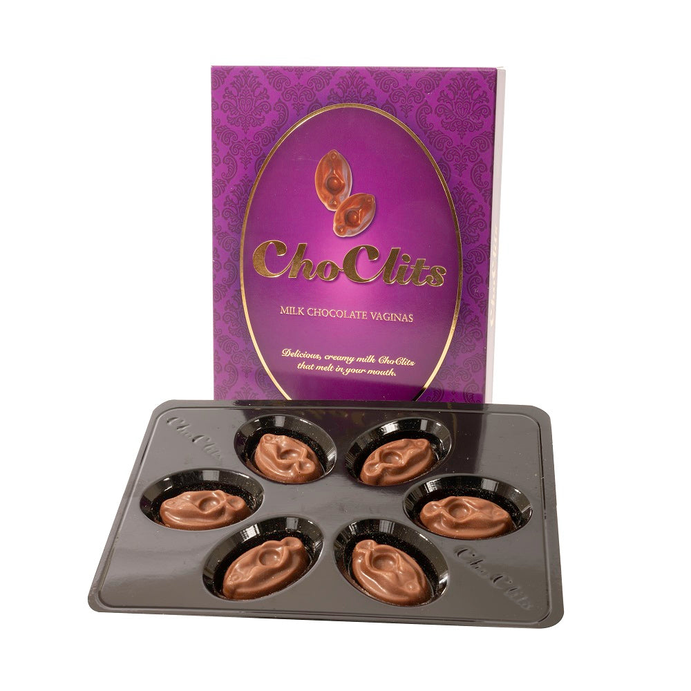 ChoClits Pack of 6 Milk Chocolate Vagina Candies – Edible Chocolate Product Default Title Edible