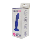 Loving Joy 6 Inch Silicone Dildo (Midnight Blue) – Harness Compatible Dong > Dildos > Neutral Dildos