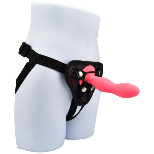Loving Joy 6 Inch Silicone Dildo with Suction Cup – Harness Compatible Dildo > Dildos > Neutral Dildos
