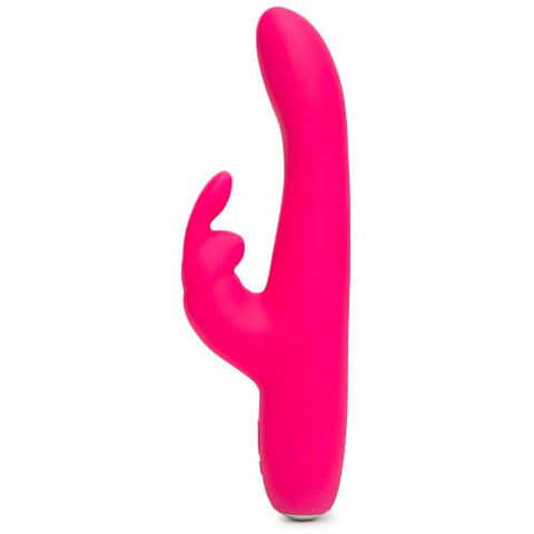 Happy Rabbit Slimline Curve USB Rechargechargeable Slim Shaft Rabbit Vibrator > Vibrators > Ladies > Rabbit