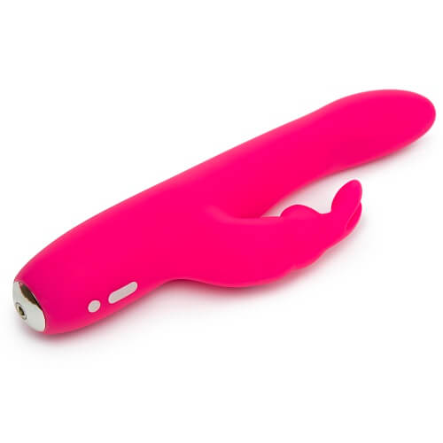 Happy Rabbit Slimline Curve USB Rechargechargeable Slim Shaft Rabbit Vibrator > Vibrators > Ladies > Rabbit