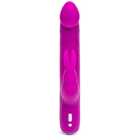 Happy Rabbit Slimline Realistic USB Rechargeable Vibrator – 15 Vibration Settings Rabbit Vibrator > Vibrators > Ladies > Rabbit
