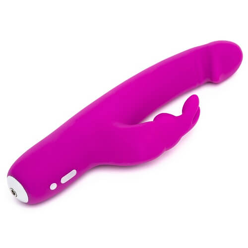 Happy Rabbit Slimline Realistic USB Rechargeable Vibrator – 15 Vibration Settings Rabbit Vibrator > Vibrators > Ladies > Rabbit