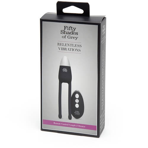 Fifty Shades of Grey Relentless Vibrations Rechargeable Remote Control Couples Vibrator > Sex Toys > Couples Toys