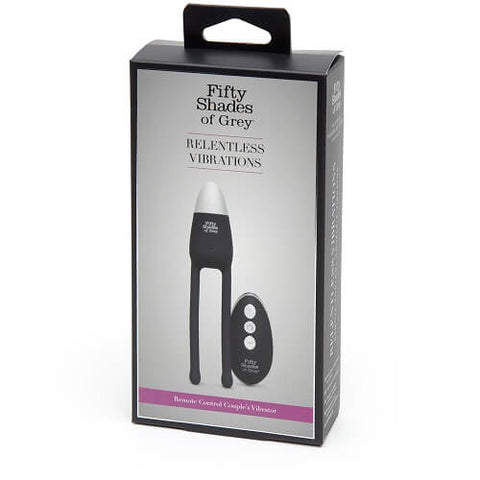 Fifty Shades of Grey Relentless Vibrations Rechargeable Remote Control Couples Vibrator > Sex Toys > Couples Toys