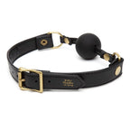 Fifty Shades of Grey Bound to You Ball Gag – Vegan Leather with Silicone Ball and Nickel-Free Hardware Ball Gag > Bondage Gear > Gags and Bits