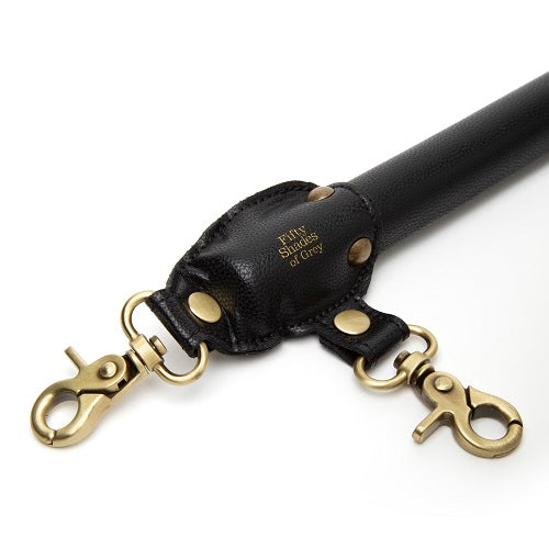 Fifty Shades of Grey Bound to You 20 Inch Faux Leather Spreader Bar with Quick-Release Clips > Bondage Gear > Restraints