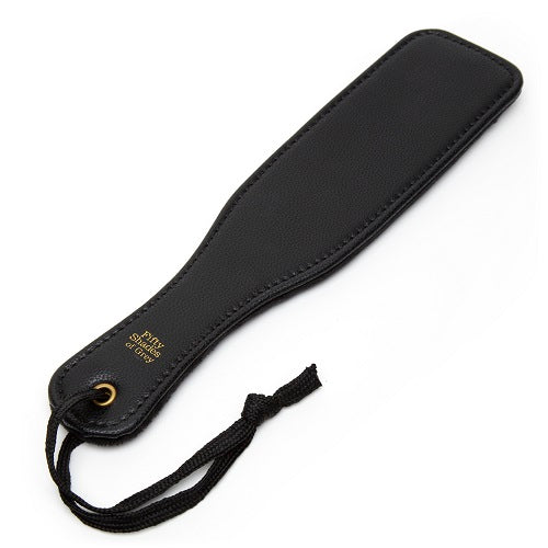 Fifty Shades of Grey Bound to You Small Paddle – Vegan Leather Impact Play Paddle > Bondage Gear > Paddles