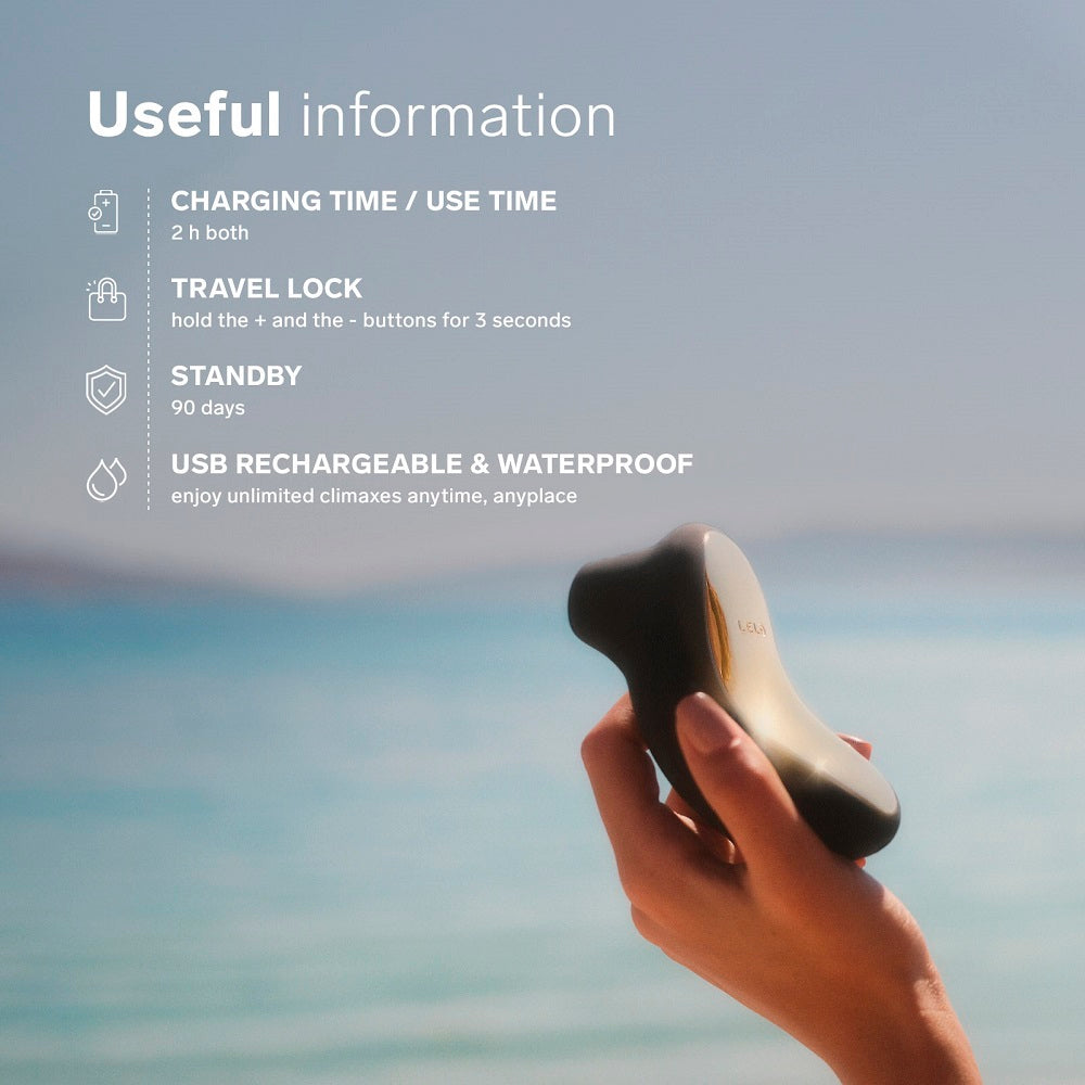 Lelo Sona Cruise Waterproof Sonic Silicone Clitoral Massager > Sex Toys For Ladies > Clitoral Vibrators and Stimulators