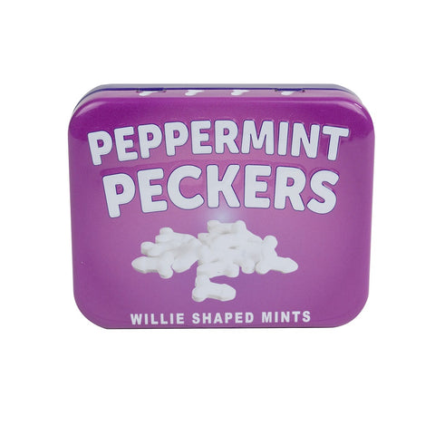 Peppermint Peckers (30g Tin) – Sugar-Free Adult Candy Gift Tin Gag Gifts & Novelties