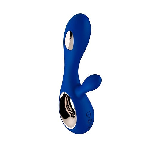 Lelo Soraya Wave Dual Action Vibrator Midnight Blue VIBRATORS-RABBIT