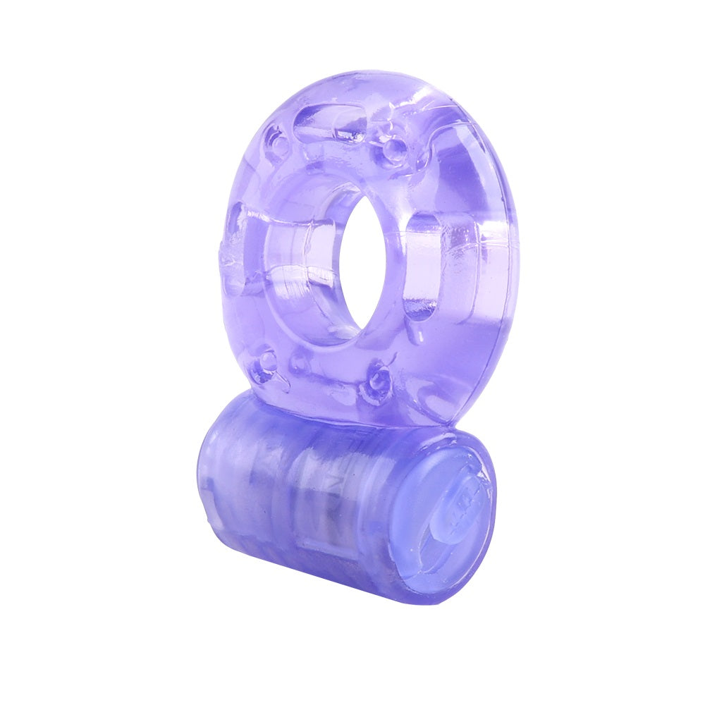 Rev Rings Single Speed Vibrating Cock Ring (Purple) – Couples Vibrating Cock Ring > Cock Ring > Vibrating