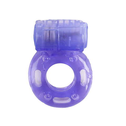 Rev Rings Single Speed Vibrating Cock Ring (Purple) – Couples Vibrating Cock Ring > Cock Ring > Vibrating